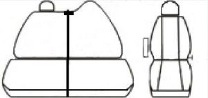 Autopotahy RENAULT MASTER IV,dělené dvojopěradlo a sedadlo, od r.2010, Dynamic žakar tmavý
