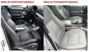 Autopotahy BMW X5 I E53, od r. 1999-2006, AUTHENTIC DOBLO, matrix béžový