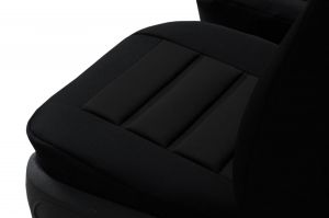 Ergonomický potah na 1 sedadlo ERGONOMIC, černý Vyrobeno v EU