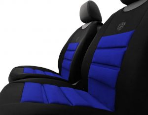 Ergonomický potah na 1 sedadlo ERGONOMIC, modrý Vyrobeno v EU