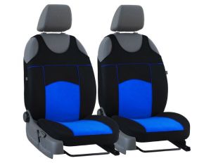 Autopotahy Autopotahy TUNING EXTREME s alcantarou, sada pro dvě sedadla, modré Vyrobeno v EU