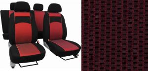 Autopotahy MAZDA CX 5 II, od r. 2017, VIP červené