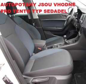 Autopotahy SEAT ATECA, od r. 2016, ELEGANCE červené